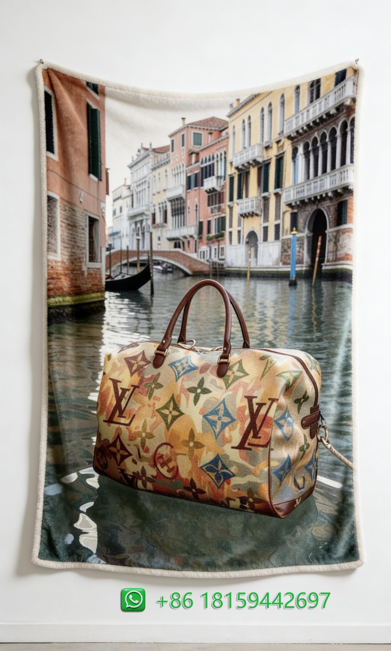 Louis Vuitton Throw Blankets